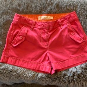Ladies J. Crew Chino shorts. Size 0